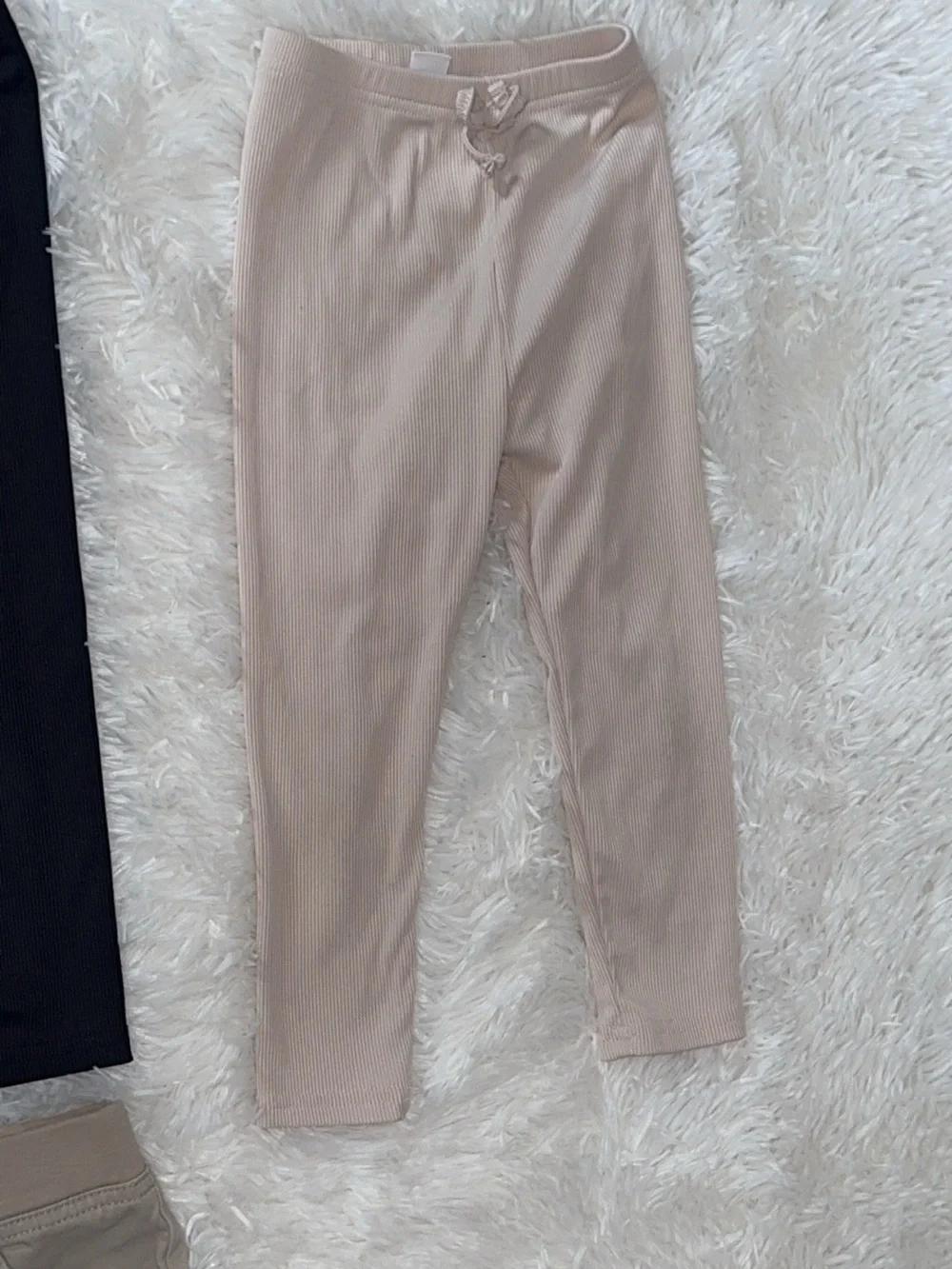 Girls' Cardigan & Pants Set - Burgundy, Navy, Black, Beige